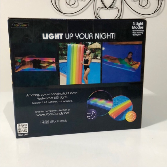 Rainbow Pool Candy Raft - Picture 6 of 6